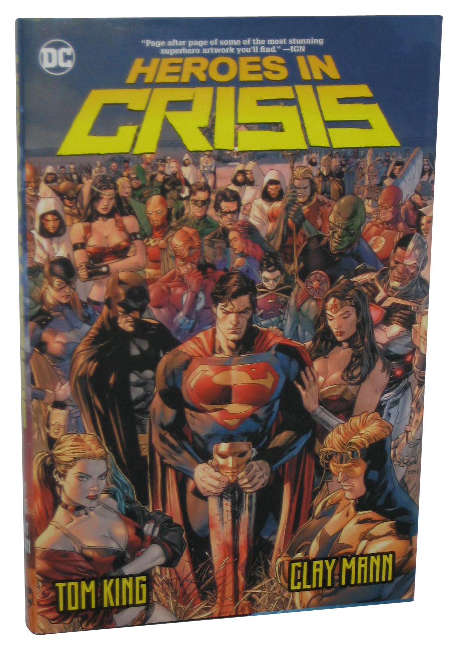 DC Comics Heroes In Crisis (2019) Hardcover Book
