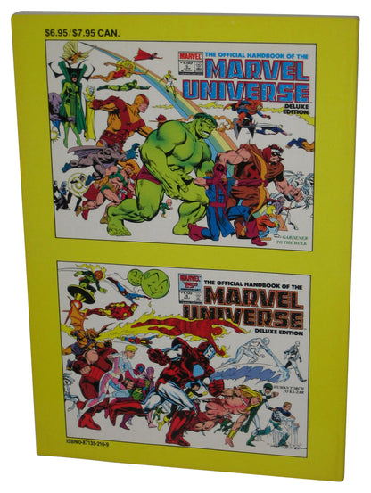 Official Handbook Marvel Universe Volume 3 Galactus Kang (1991) Paperback Book