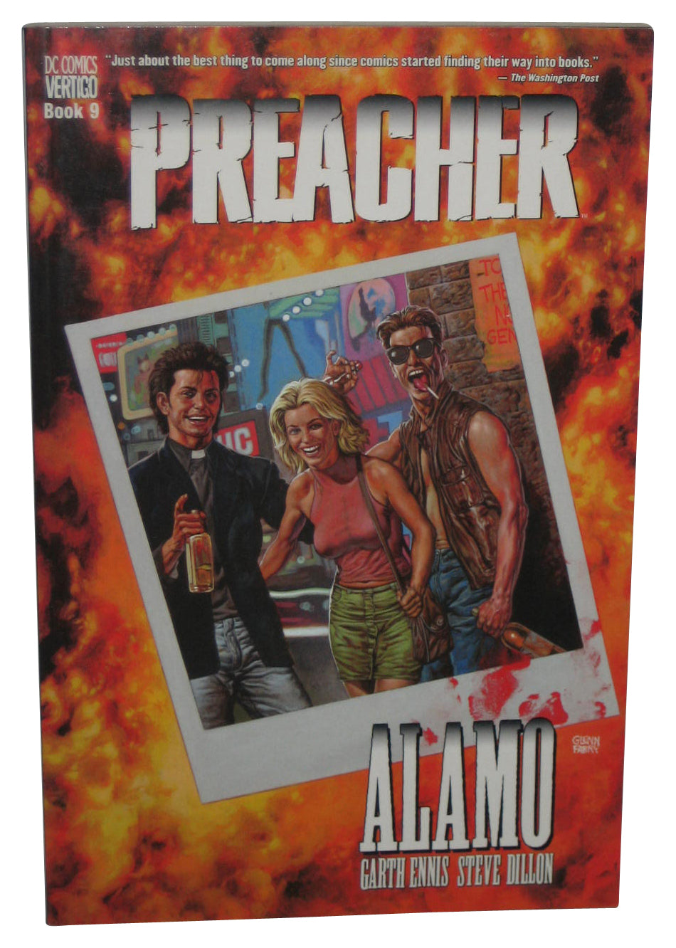 DC Comics Vertigo Preacher Alamo (2001) Paperback Book Vol. 9