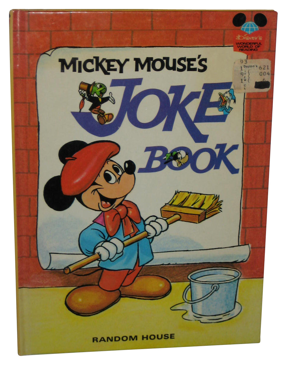 Disney Mickey Mouses's Random House (1973) Hardcover Joke Book