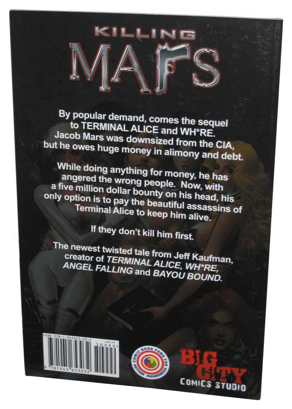 Killing Mars (2017) Big City Comics Studio Paperback Book