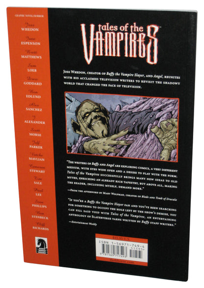Buffy The Vampire Slayer Tales of Vampires (2004) Dark Horse Paperback Book