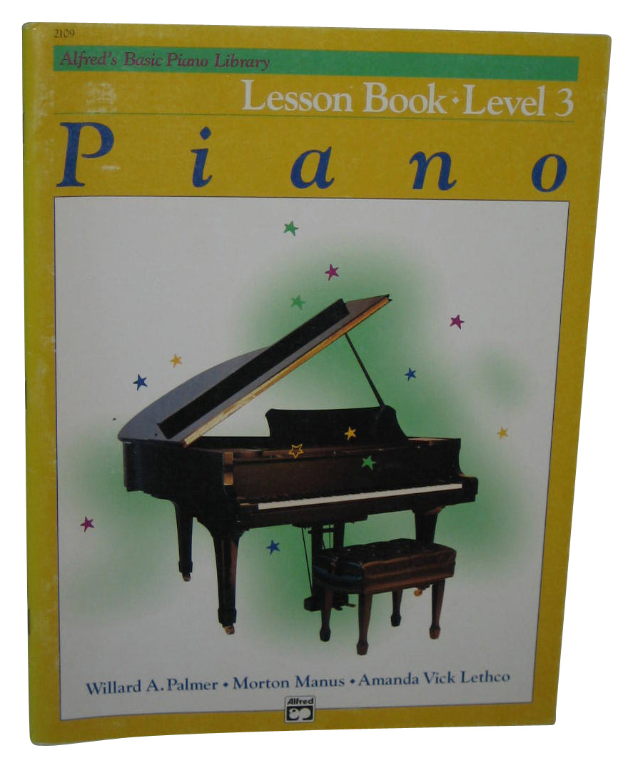 Alfred's Basic Piano Course Lesson Level 3 (1982) Paperback Book