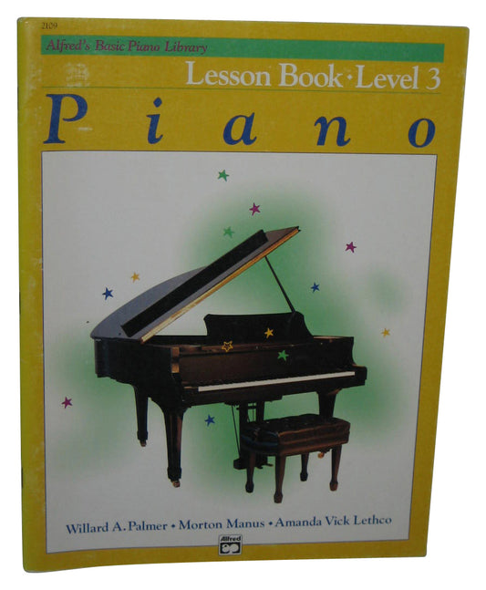 Alfred's Basic Piano Course Lesson Level 3 (1982) Paperback Book