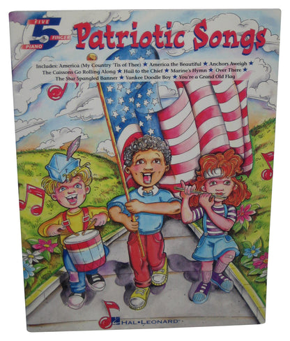 Patriotic Songs Five Finger Piano (1997) Magazine Book