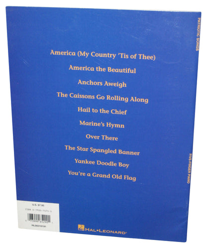 Patriotic Songs Five Finger Piano (1997) Magazine Book