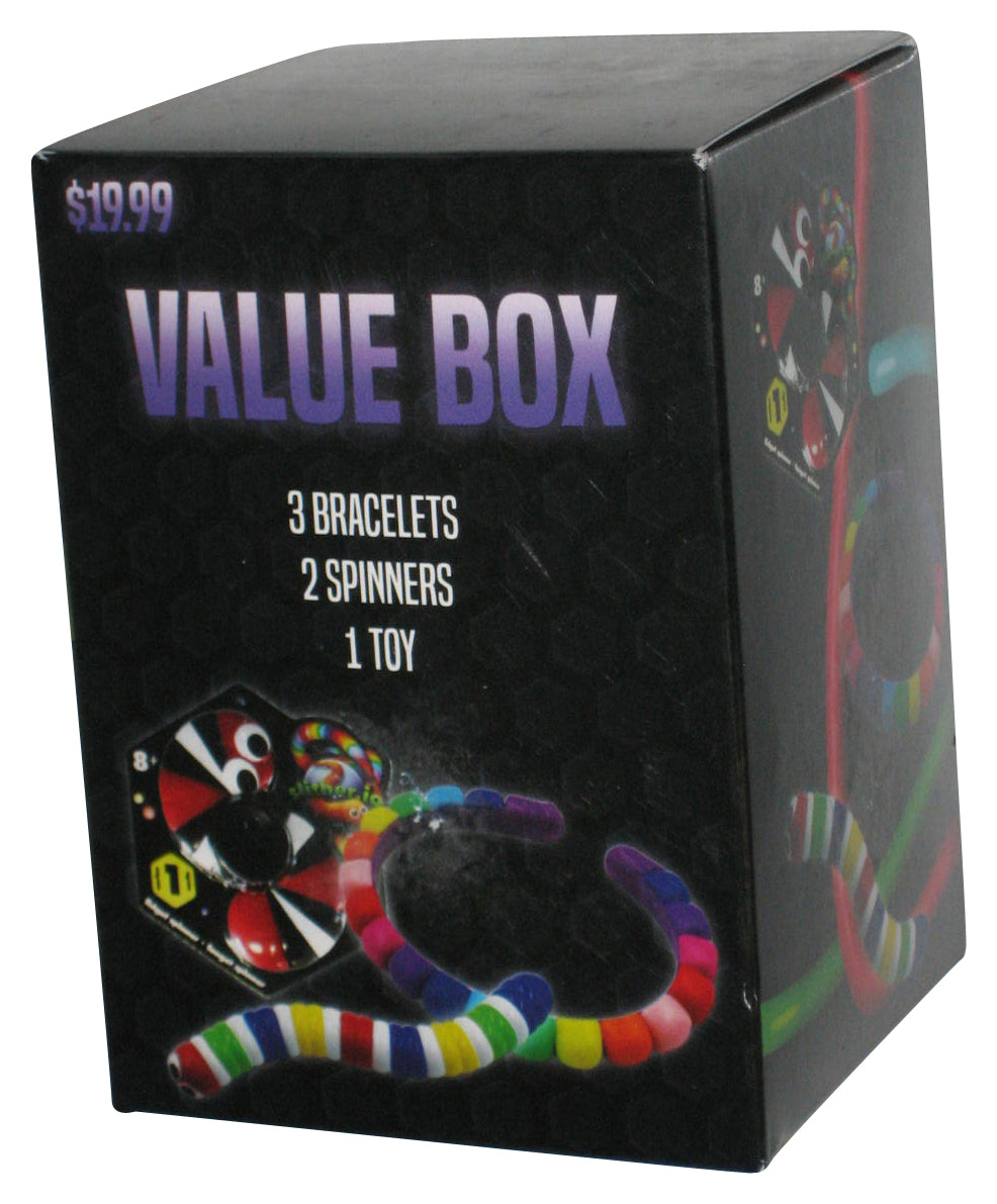 Slither.io Series 1 (2016) Bonkers Toy Figure Bracelet & Spinner Value Box