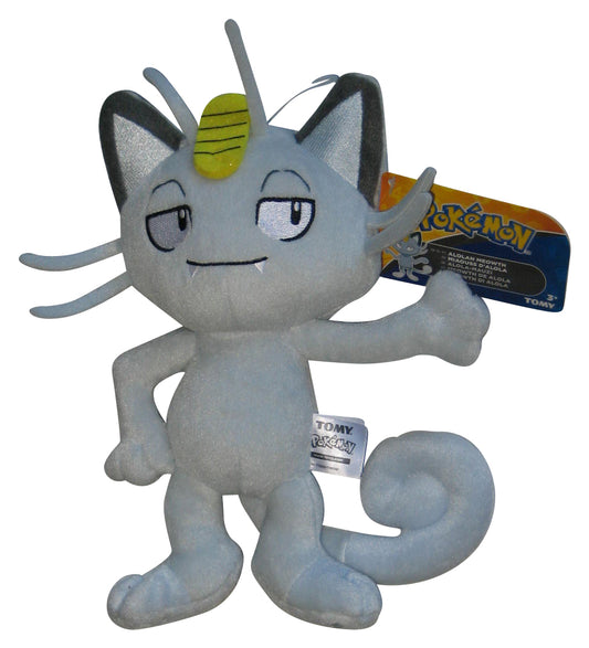 Pokemon Alolan Meowth (2018) Tomy 9-Inch Toy Plush
