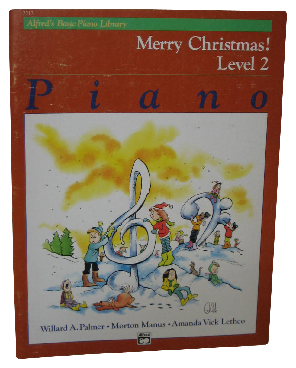 Alfred's Basic Piano Library Merry Christmas! Level 2 (1982) Paperback Book