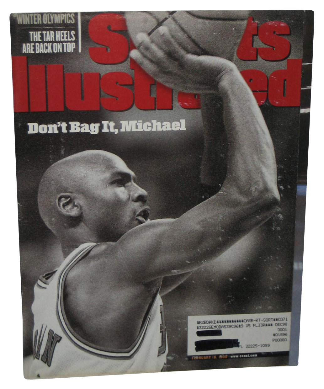 Sports Illustrated February 16 1998 Magazine Book - (Michael Jordan Cover)