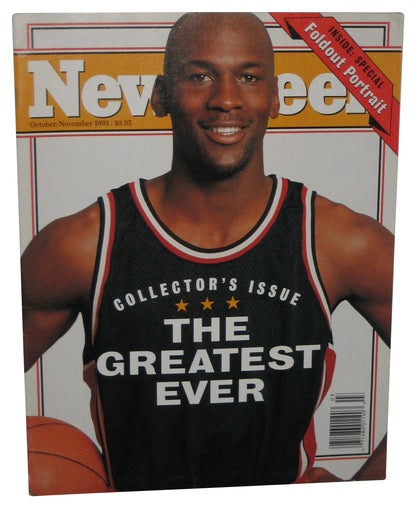 Newsweek October / November 1993 Magazine Book  - (Michael Jordan Cover w/ Foldout Portrait)