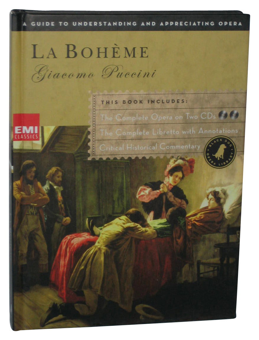 La Boheme The Complete Opera (2013) Hardcover Book w/ CDs