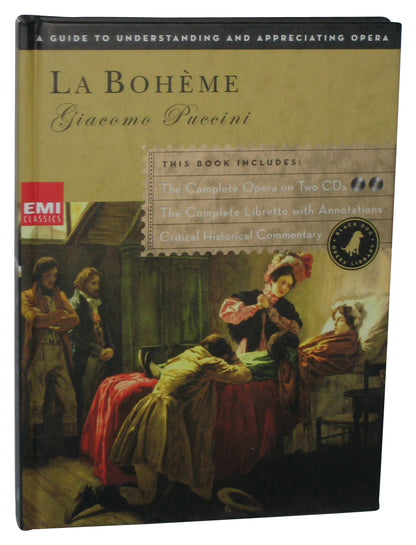 La Boheme The Complete Opera (2013) Hardcover Book w/ CDs