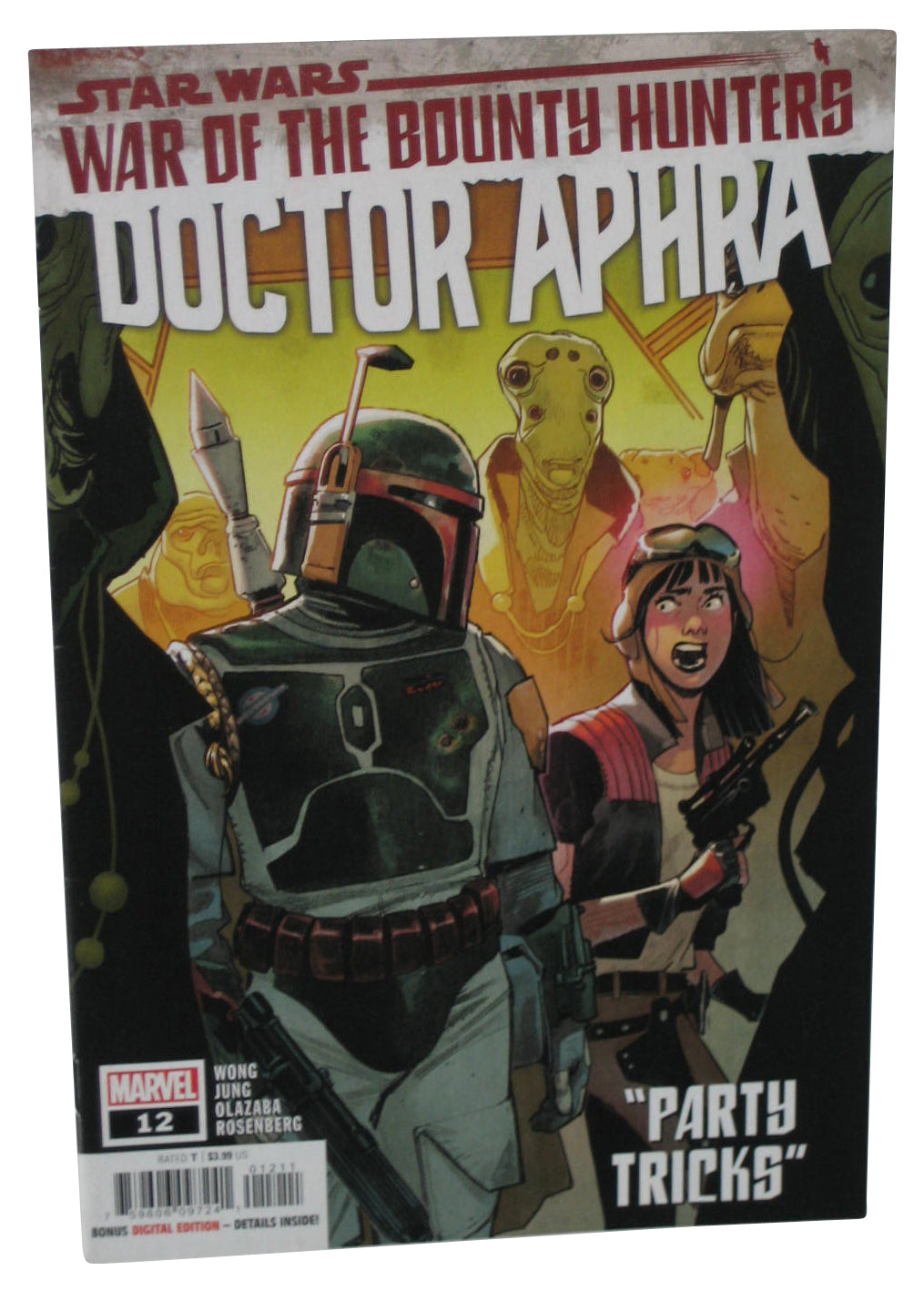 Star Wars of The Bounty Hunters Doctor Aphra Party Tricks Marvel Comic Book #12