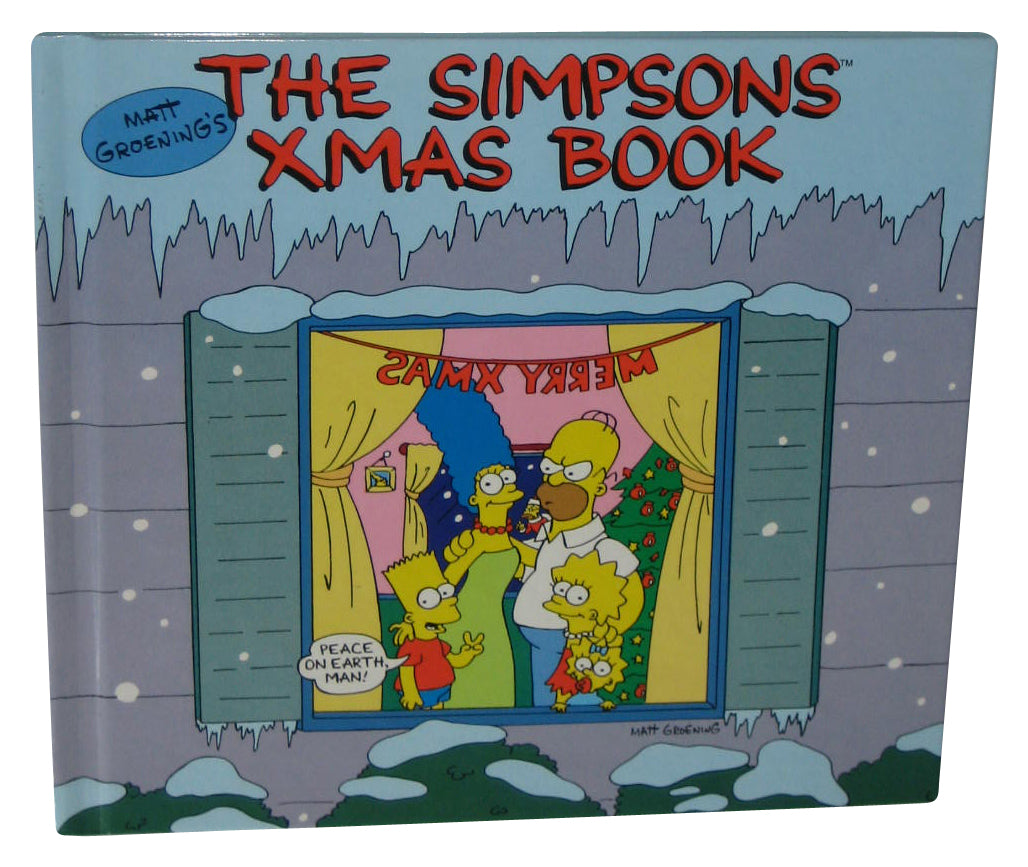 The Simpsons Xmas Christmas Holiday (1990) Hardcover Book