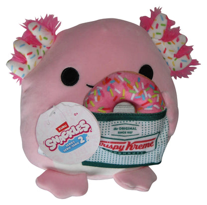 Zuru Snackles Abbie Axolotl (2024) Krispy Kreme Donut 8-Inch Toy Plush