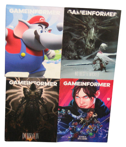 Game Informer Video Game Magazine Book Lot x4