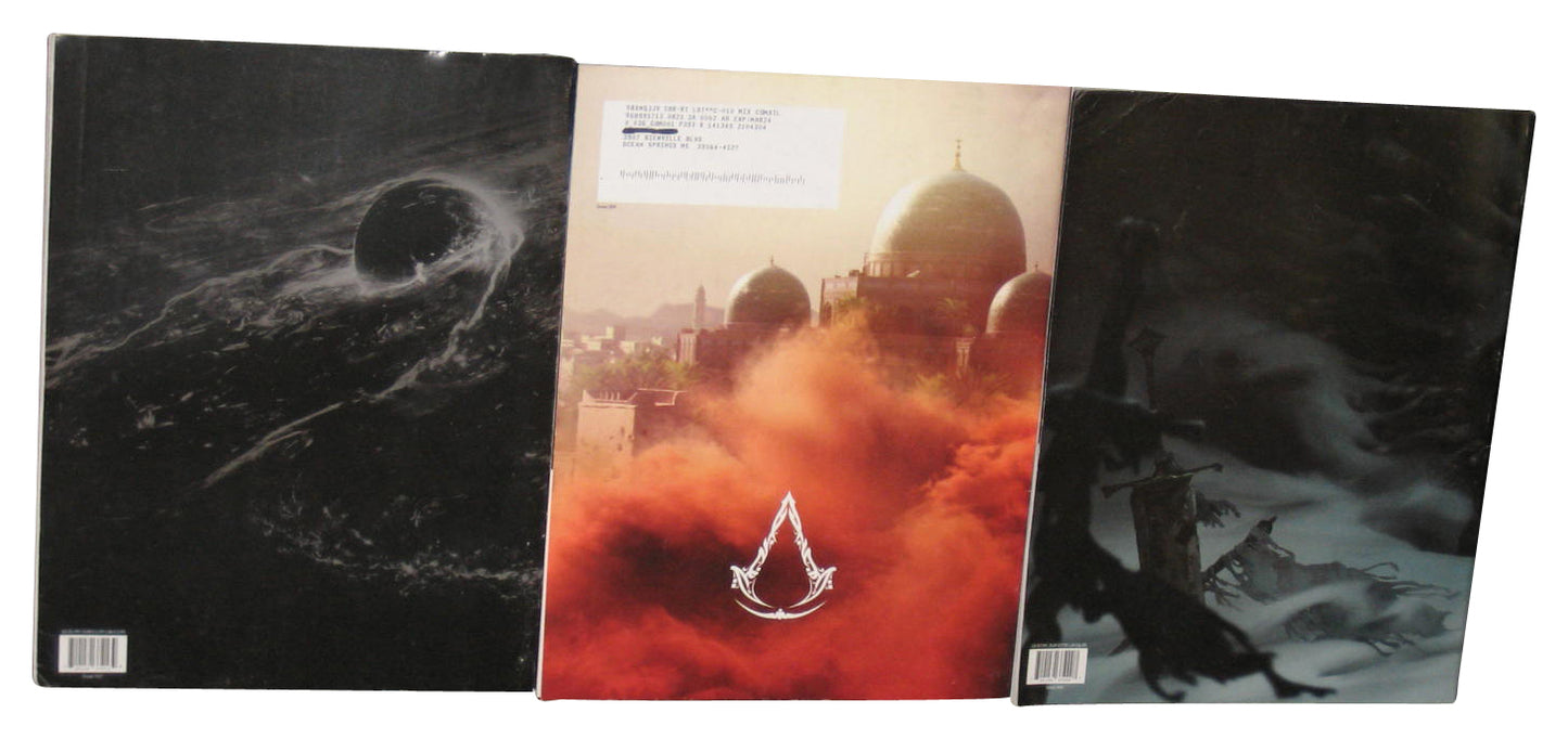 Game Informer Video Game Magazine Book Lot x3 - (Armored Core VI, Assassin's Creed, No Rest Wicked Covers)