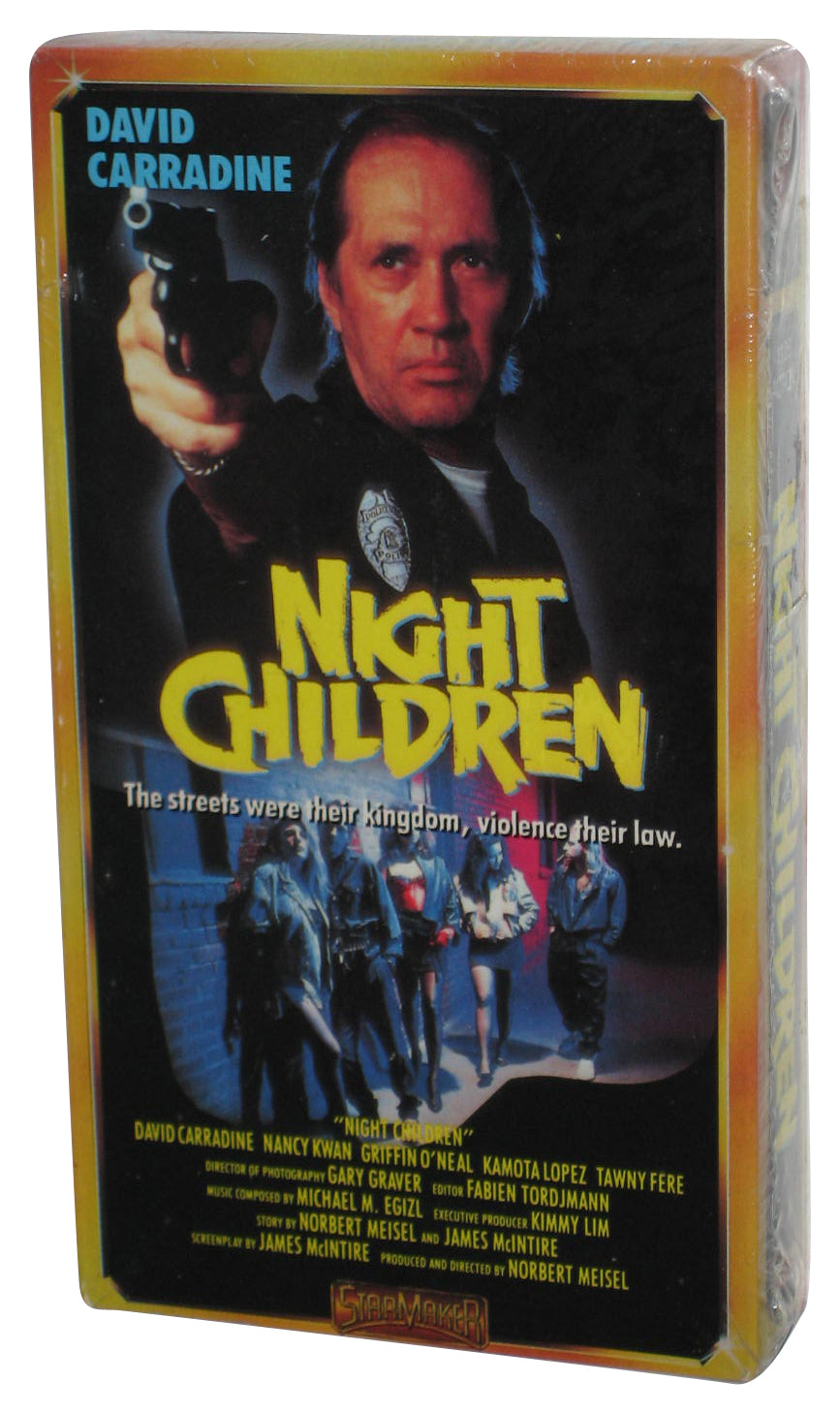 Night Children (1992) Starmaker VHS Tape - (David Carradine)