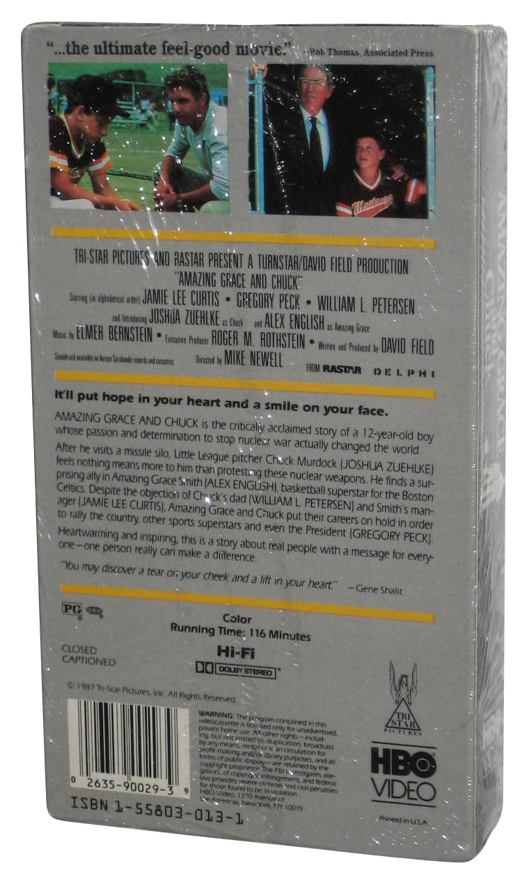 Amazing Grace and Chuck (1987) HBO Video VHS Tape