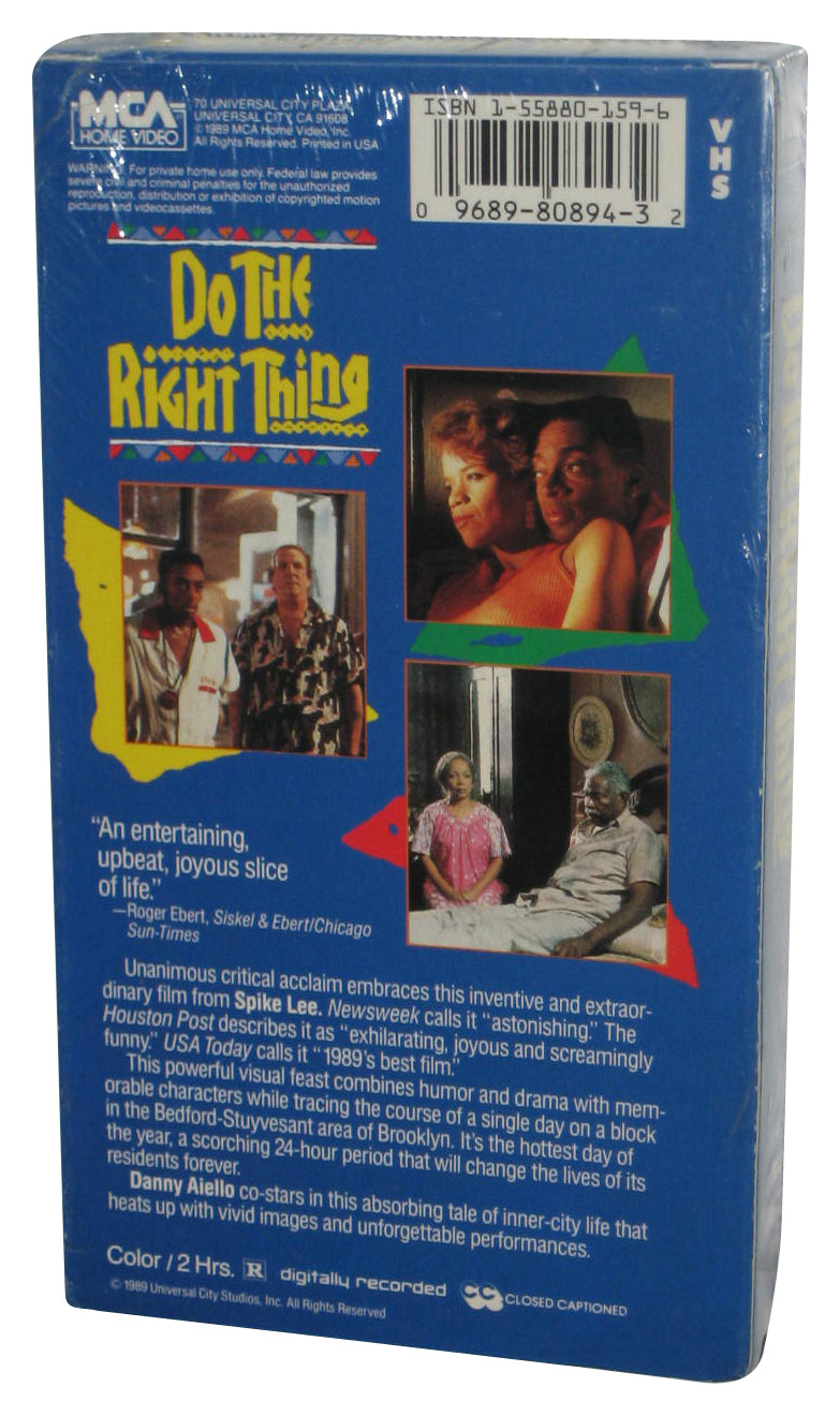 Do The Right Thing Spike Lee (1989) MCA VHS Video Tape