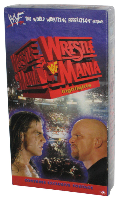 WWE Wrestlemania 14-Highlights (1998) Wrestling VHS Tape