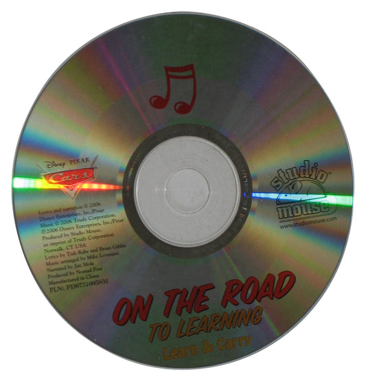 Disney Cars Movie (2006) On The Road To Learning Learn & Carry CD