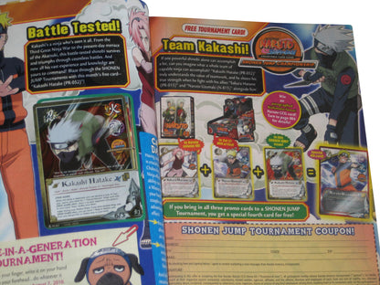 Shonen Jump August 2010 Anime Manga Magazine Book #92 w/ Naruto Kakashi Hatake Card