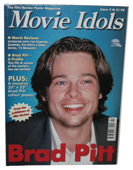 Movie Idols The Film Review Poster Magazine Issue #2 - (Brad Pitt Cover)