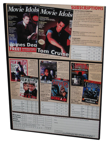 Movie Idols The Film Review Poster Magazine Issue #2 - (Brad Pitt Cover)