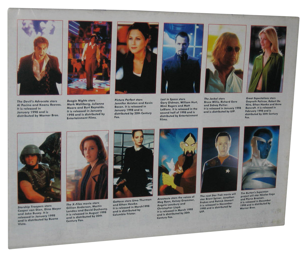 Film Review Magazine (1998) Movie Calendar