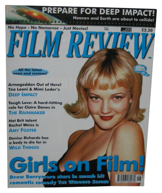 Film Review June 1998 Movie Magazine Book - (Drew Barrymore Cover)