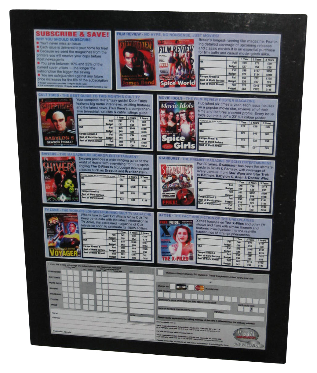 Film Review February 1998 Movie Magazine Book - (Titanic Cover)