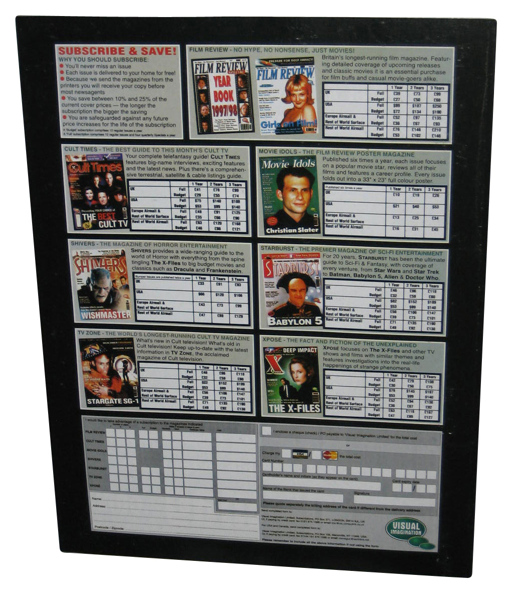 Film Review July 1998 Movie Magazine Book - (Nicholas Cage City of Angels Cover)