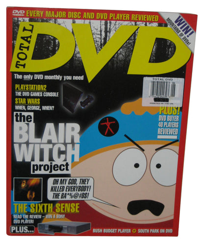 Total DVD June 2000 Magazine Book #14 - (South Park Cartman Cover)