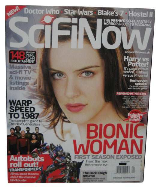 Scifi Now Magazine Book Vol. 4 - (Bionic Woman Michelle Ryan Cover)