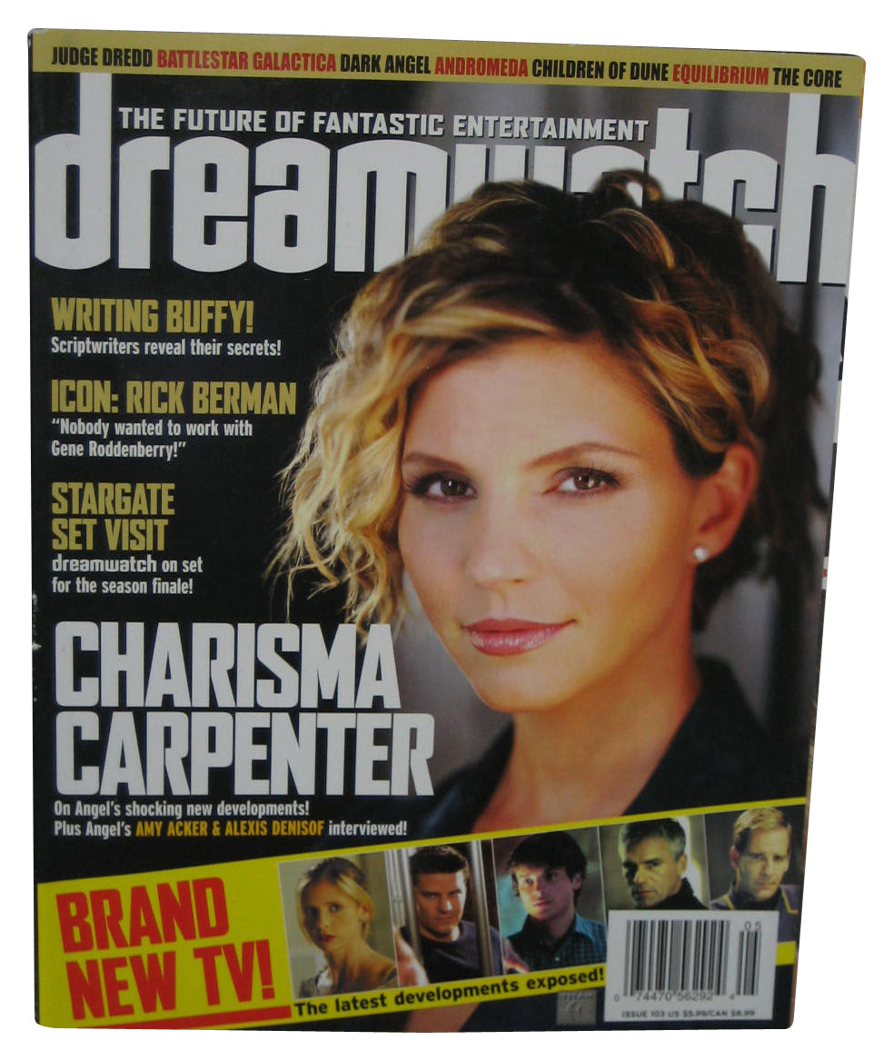 Dreamwatch May 2003 Magazine Book #103 - (Charisma Carpenter Cover)