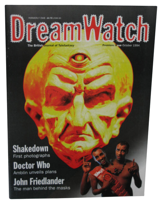 Dreamwatch October 1994 Premiere Issue Magazine Book