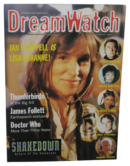 Dreamwatch November 1994 Issue 2 Magazine Book - (Jan Chappell Cover)