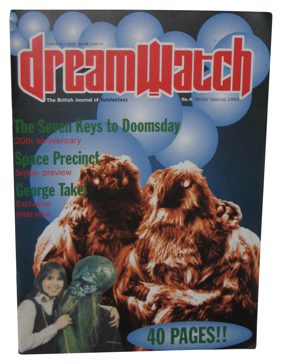 Dreamwatch Winter Special 1994 Issue 4 Magazine Book - (Space Precinct Cover)