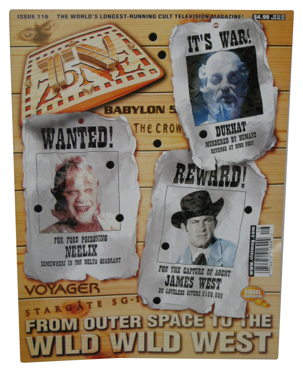 TV Zone Cult Television Magazine Book #116