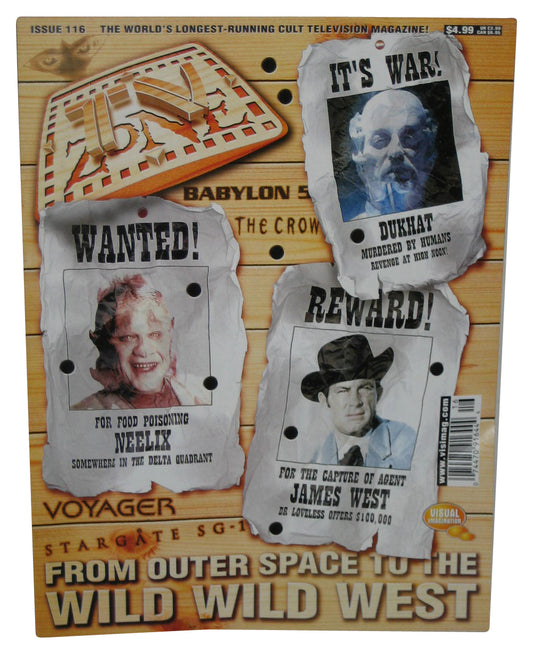 TV Zone Cult Television Magazine Book #116