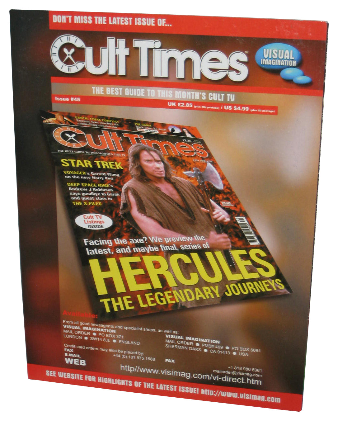 TV Zone Cult Television Magazine Book #116