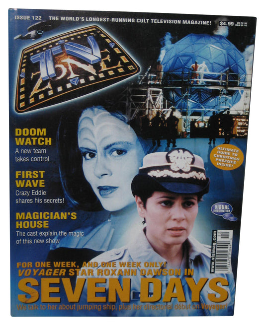 TV Zone Cult Television Magazine Book #122 - (Star Trek Voyager Cover)