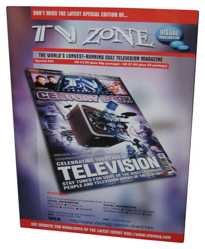 TV Zone Cult Television Magazine Book #122 - (Star Trek Voyager Cover)