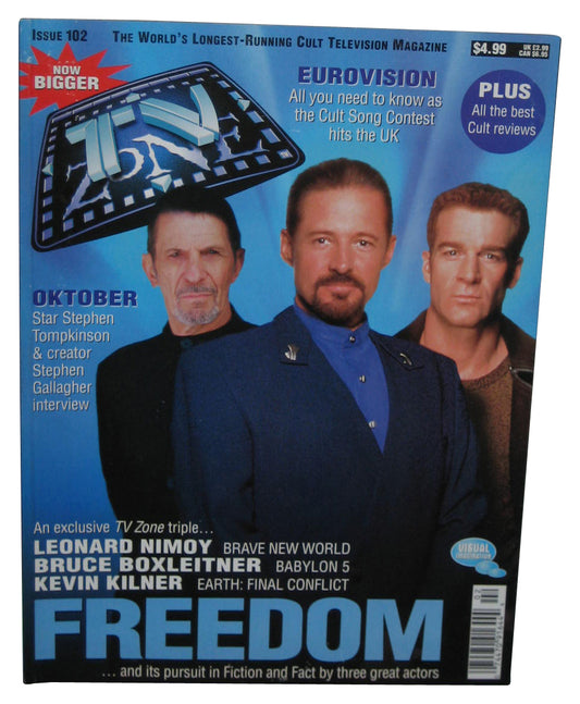 TV Zone Cult Television May 1998 Magazine Book #102 - (Oktober Cover)