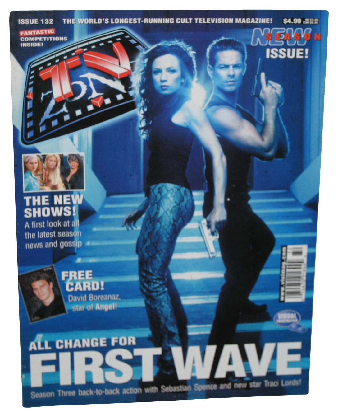 TV Zone Cult Television November 2000 Magazine Book #132 - (First Wave Cover)