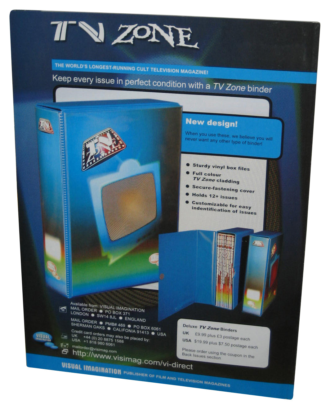 TV Zone Cult Special Magazine Book #137 - (Alien Invasion Cover w/ Postcards)