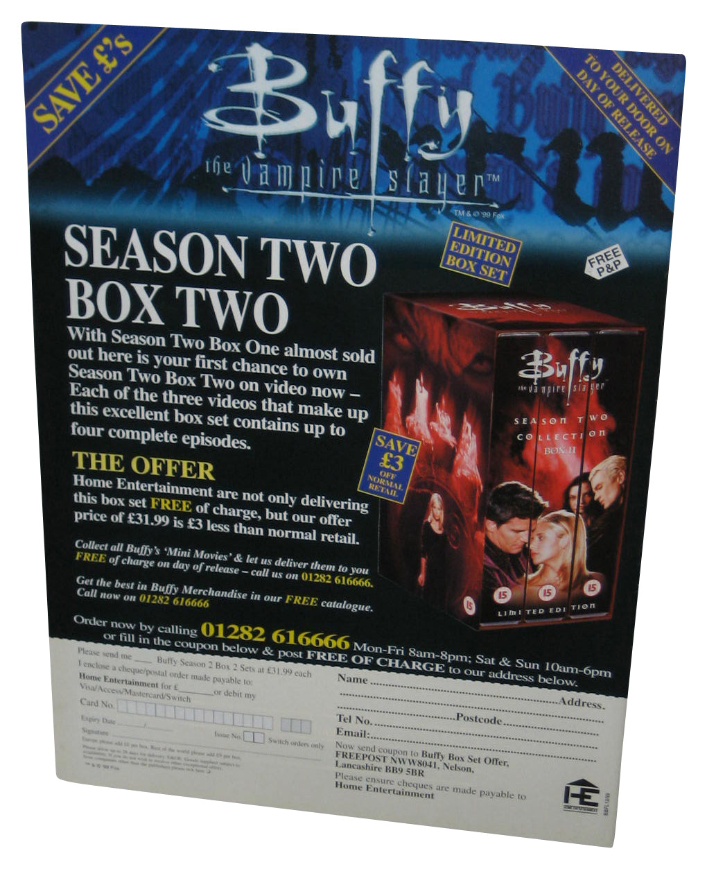 SFX Europe Sci-Fi Supplement Magazine Book - (Top 50 DVDs You Must Own Cover)