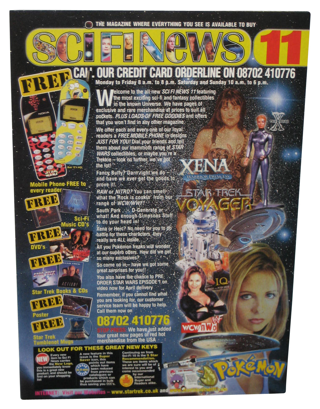 Sci Fi News Europe Vol. 11 Merchandise Catalog Paperback Book